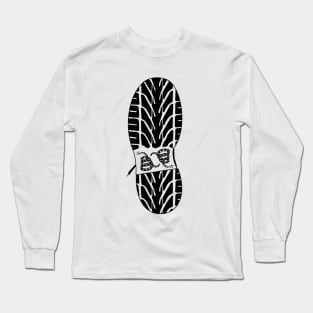 Don't Tire Tread on Me. Inktober 2019 "Tread" Long Sleeve T-Shirt